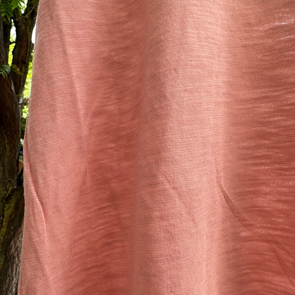 J. Crew NWOT Drapey Elbow Sleeve Tee DUSTY PINK Scoop Neck Top Shirt Medium - Picture 10 of 15